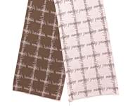 Светлый двухсторонний шарф Vivienne Westwood 14253